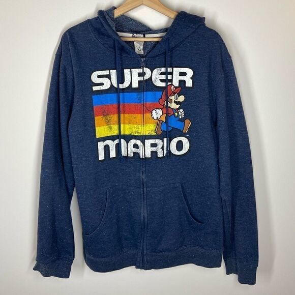 Nintendo Super Mario Hoodie  - Picture 1 of 8